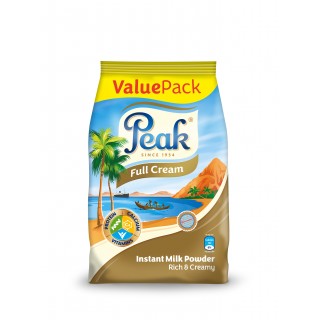 Peak  full cream milk Powder 800g Pouch (3 x 800g) half carton